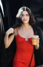 LUCY HALE Out in Los Angeles 02/10/2020