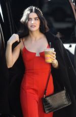 LUCY HALE Out in Los Angeles 02/10/2020