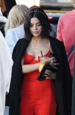 LUCY HALE Out in Los Angeles 02/10/2020
