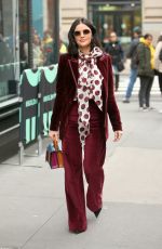 LUCY HALE Out in New York 02/05/2020