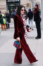 LUCY HALE Out in New York 02/05/2020