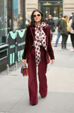 LUCY HALE Out in New York 02/05/2020