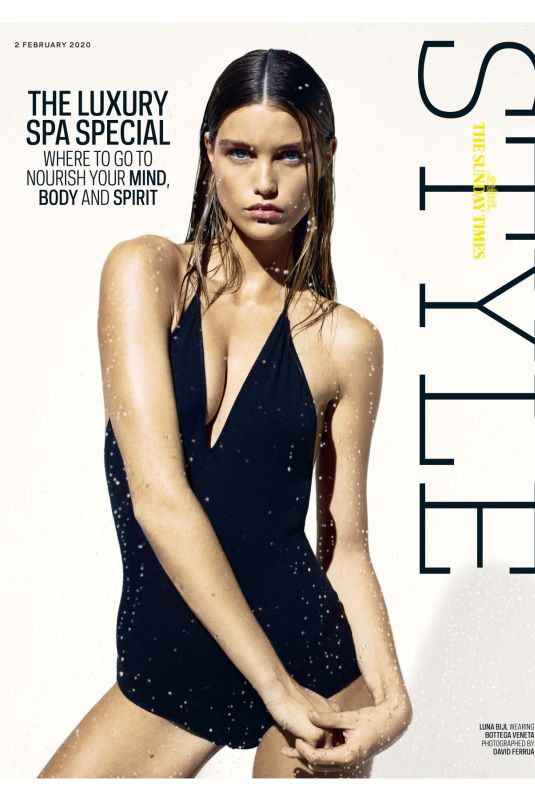 LUNA BIJL in The Sunday Times Style Magazine, February 2020