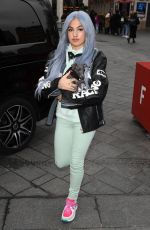 MABEL Out with Her Dog in London 02/20/2020