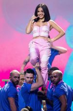 MABEL Performs at Brit Awards 2020 in London 02/18/2020