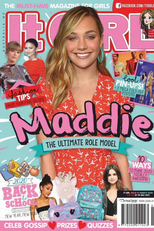 MADDIE ZIEGELR in It Girl Magazine, March 2020