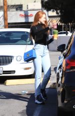 MADELAINE PETSCH at Alfred Coffee in Los Angeles 02/17/2020