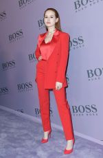 MADELAINE PETSCH at Boss Fashion Show at MFW in Milan 02/23/2020
