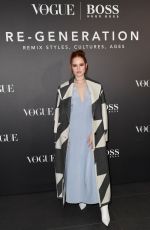 MADELAINE PETSCH at Boss & Vogue Italia Event in Milan 02/21/2020