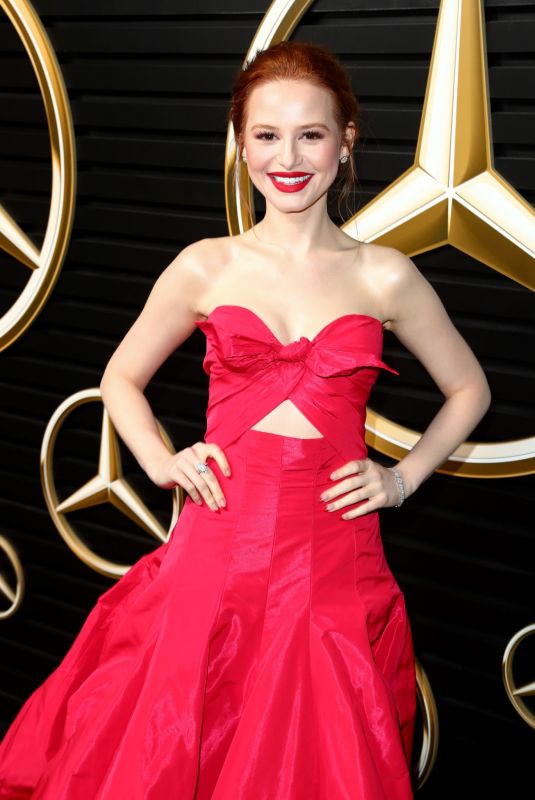 MADELAINE PETSCH at Mercedes-Benz Oscar Viewing Party in Hollywood 02/09/2020