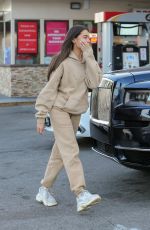 MADISON BEER at a Gas Station in Los Angeles 02/06/2020
