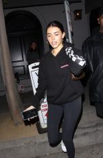MADISON BEER Leaves Craig