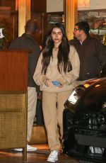MADISON BEER Out for Dinner in West Hollywood 02/11/2020
