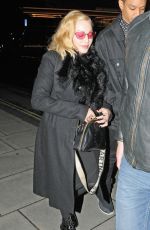 MADONNA and Ahlamalik Williams at Chiltern Firehouse in London 02/15/2020