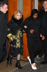 MADONNA Leaves The Grand Rex in Paris 02/27/2020