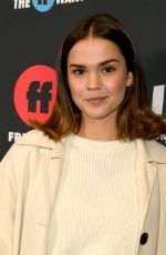MAIA MITCHELL at The Thing About Harry Premiere in West Hollywood 02/12/2020