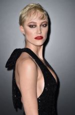 MAIKA MONROE at Saint Laurent Fashion Show at PFW in Paris 02/25/2020