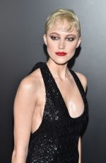 MAIKA MONROE at Saint Laurent Fashion Show at PFW in Paris 02/25/2020