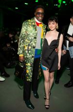 MAISIE WILLIAMS at Christopher Kane Show at London Fashion Week 02/17/2020