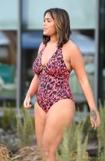 MALIN ANDERSON in Swimsuit at Carden Park Spa in Chester 02/28/2020