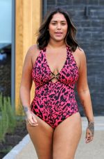 MALIN ANDERSON in Swimsuit at Carden Park Spa in Chester 02/28/2020