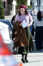 MANDY MOORE and Milo Ventimiglia on the Set of This Is Us in Los Angeles 02/04/2020