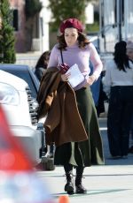 MANDY MOORE and Milo Ventimiglia on the Set of This Is Us in Los Angeles 02/04/2020