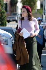 MANDY MOORE and Milo Ventimiglia on the Set of This Is Us in Los Angeles 02/04/2020