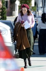 MANDY MOORE and Milo Ventimiglia on the Set of This Is Us in Los Angeles 02/04/2020