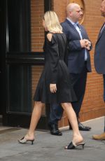 MARGOT ROBBIE Arrives at ABC Studios in New York 02/04/2020