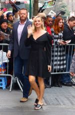 MARGOT ROBBIE Arrives at ABC Studios in New York 02/04/2020