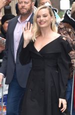 MARGOT ROBBIE Arrives at ABC Studios in New York 02/04/2020