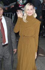 MARGOT ROBBIE Arrives at Good Morning America in New York 02/04/2020