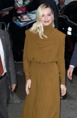 MARGOT ROBBIE Arrives at Good Morning America in New York 02/04/2020