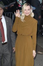 MARGOT ROBBIE Arrives at Good Morning America in New York 02/04/2020