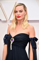 MARGOT ROBBIE at 92nd Annual Academy Awards in Los Angeles 02/09/2020