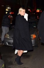 MARGOT ROBBIE at Carbone in New York 02/03/2020