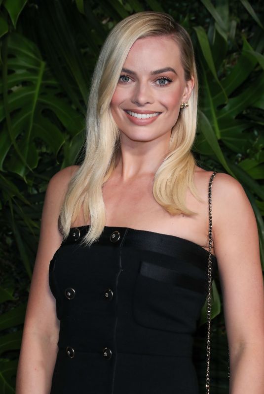 MARGOT ROBBIE at Charles Finch and Chanel Pre-oscar Awards in Los Angeles 02/08/2020