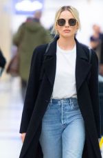 MARGOT ROBBIE at JFK Airport in New York 02/03/2020