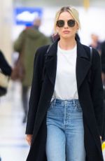 MARGOT ROBBIE at JFK Airport in New York 02/03/2020
