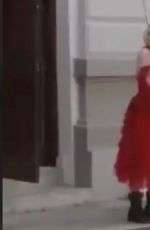 MARGOT ROBBIE on the Set of Suicide Squad in Panama 02/11/2020