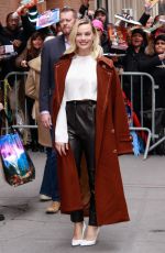 MARGOT ROBBIE Out and About in New York 02/04/2020