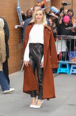 MARGOT ROBBIE Out and About in New York 02/04/2020