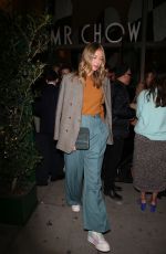 MARIA SHARAPOVA at Mr Chow in Beverly Hills 02/06/2020