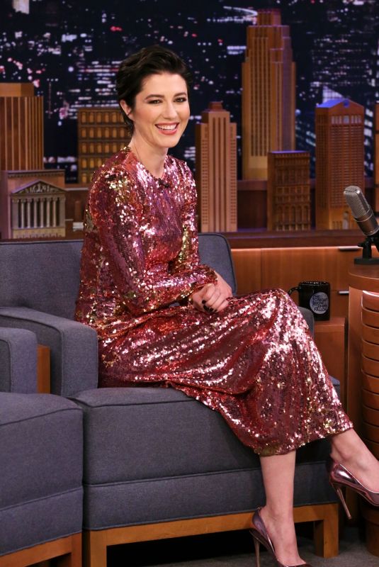 MARY ELIZABETH WINSTEAD at Tonight Show Starring Jimmy Fallon 02/03/2020