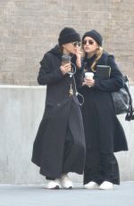 MARY-KATE and ASHLEY OLSEN Out in New York 02/08/2020