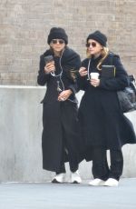 MARY-KATE and ASHLEY OLSEN Out in New York 02/08/2020