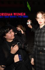MAYA HAWKE at Dior Fashion Show in Paris 02/25/2020