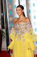 MAYA JAMA at EE British Academy Film Awards 2020 in London 02/01/2020