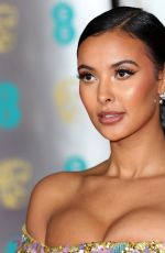 MAYA JAMA at EE British Academy Film Awards 2020 in London 02/01/2020